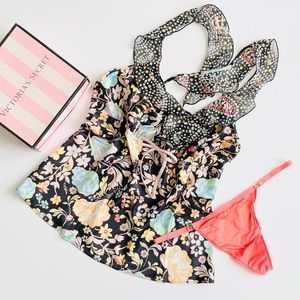 LARGE Victoria’s Secret black cami set